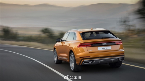 奥迪轿跑SUV Q8海外价格公布：比18款Q7顶配还贵