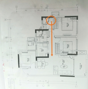 泸州某楼盘房间布置与模型不同开发商-模型仅供展示