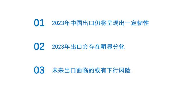 2023年中国出口的优势和忧虑 | 民生·周君芝团队