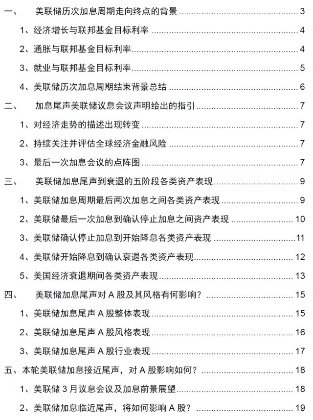 【招商策略】美联储加息接近尾声，对A股意味着什么？——流动性深度研究（二十三）