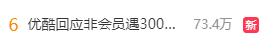 热搜！知名演员遭实名举报，公开抵制；非会员看剧遇3000多秒广告？优酷回应；懵了！融创中国复牌暴跌6