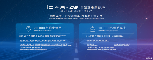 登陆2023上海车展，iCAR 03创始车主全球招募