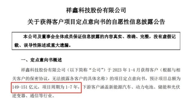 彻底嗨了！80亿市值A股，刚拿到150亿大订单！