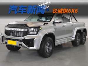 6个轮子的车贷款也要买 没有竞品的长城炮6X6会卖多少钱？