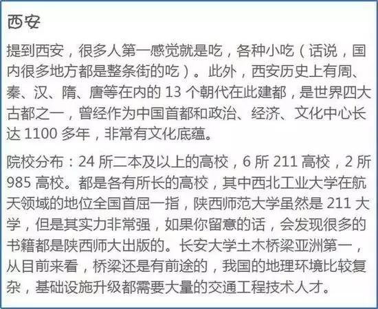 为什么一定要去大城市上大学？这篇文章说透了