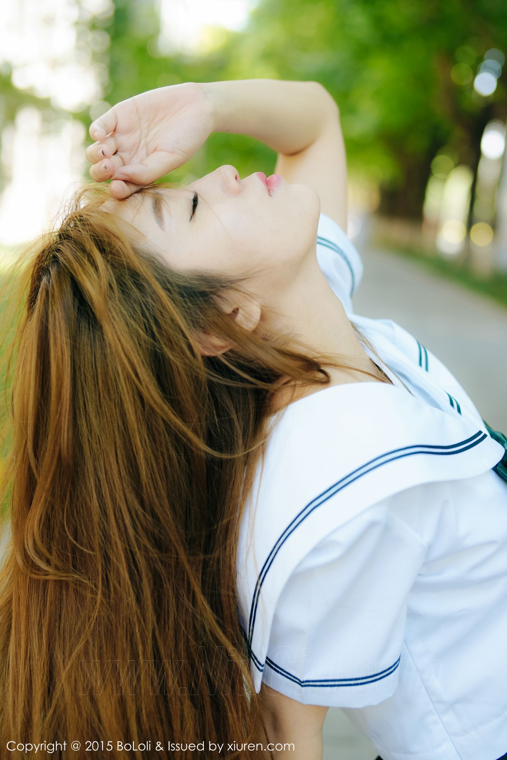 王雨纯北京JK制服写真