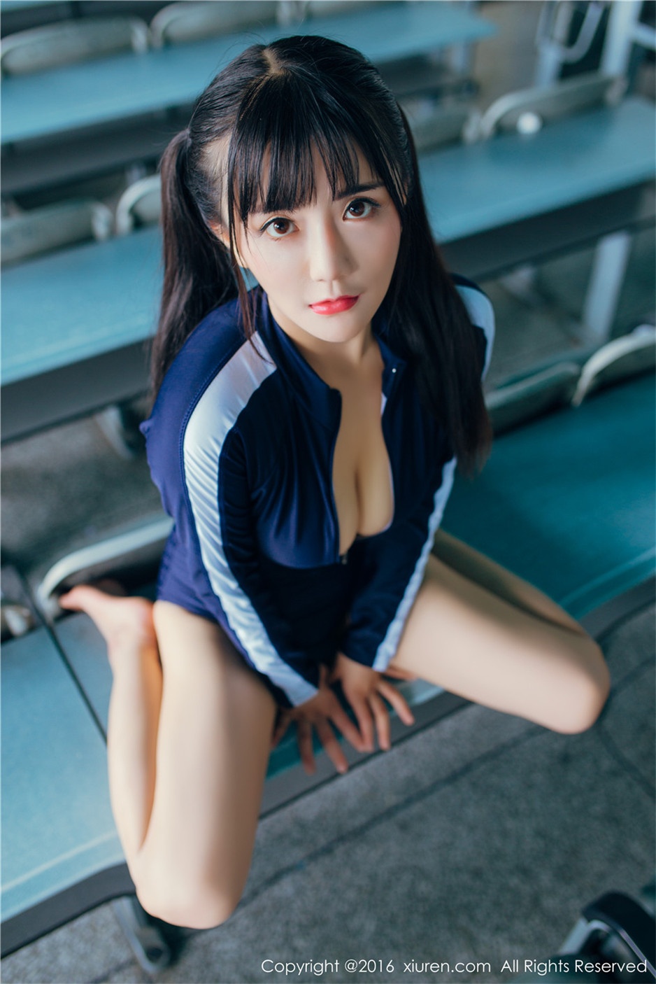 美少女校花阿乖Kiddo清纯写真图片