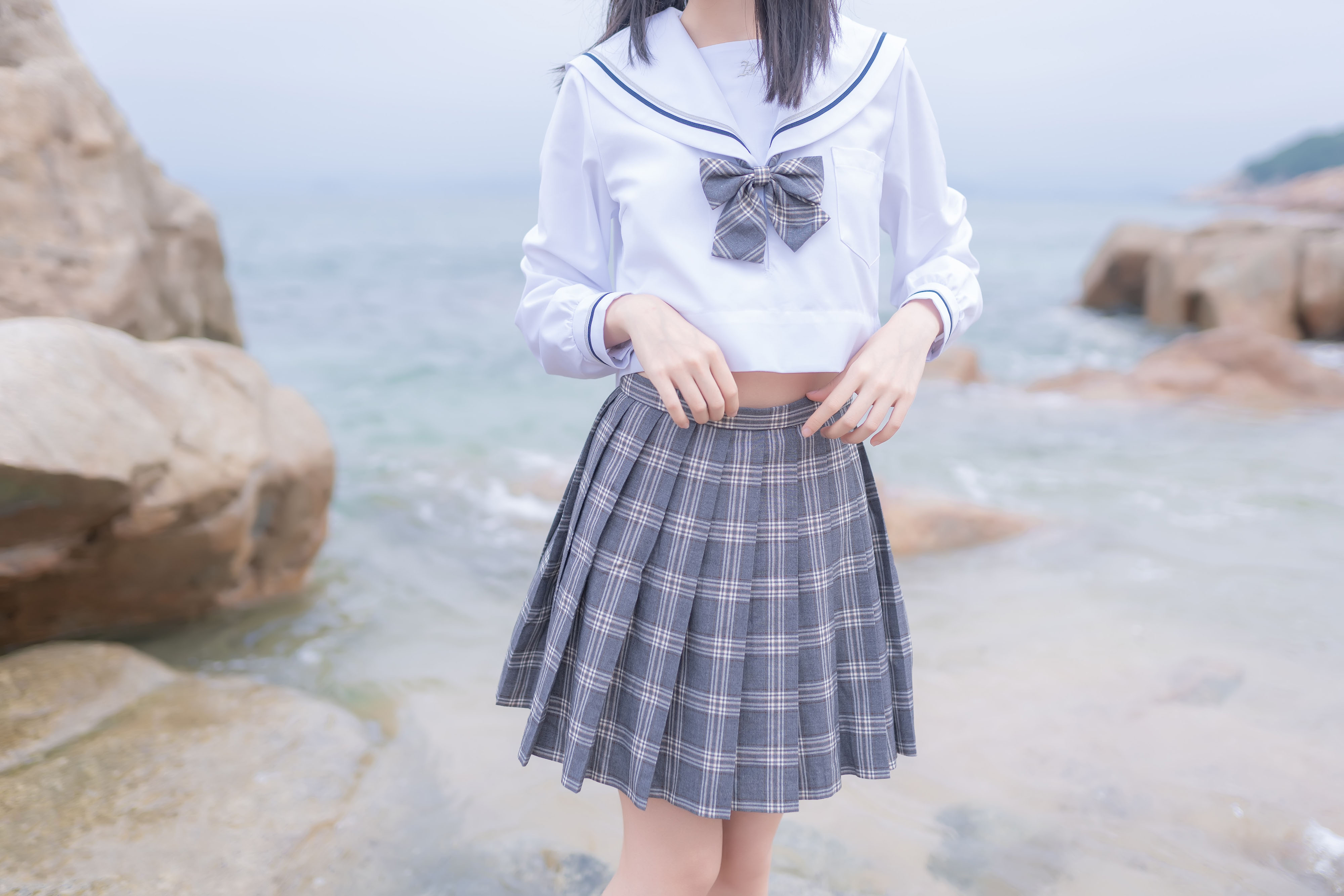 海边JK学生制服