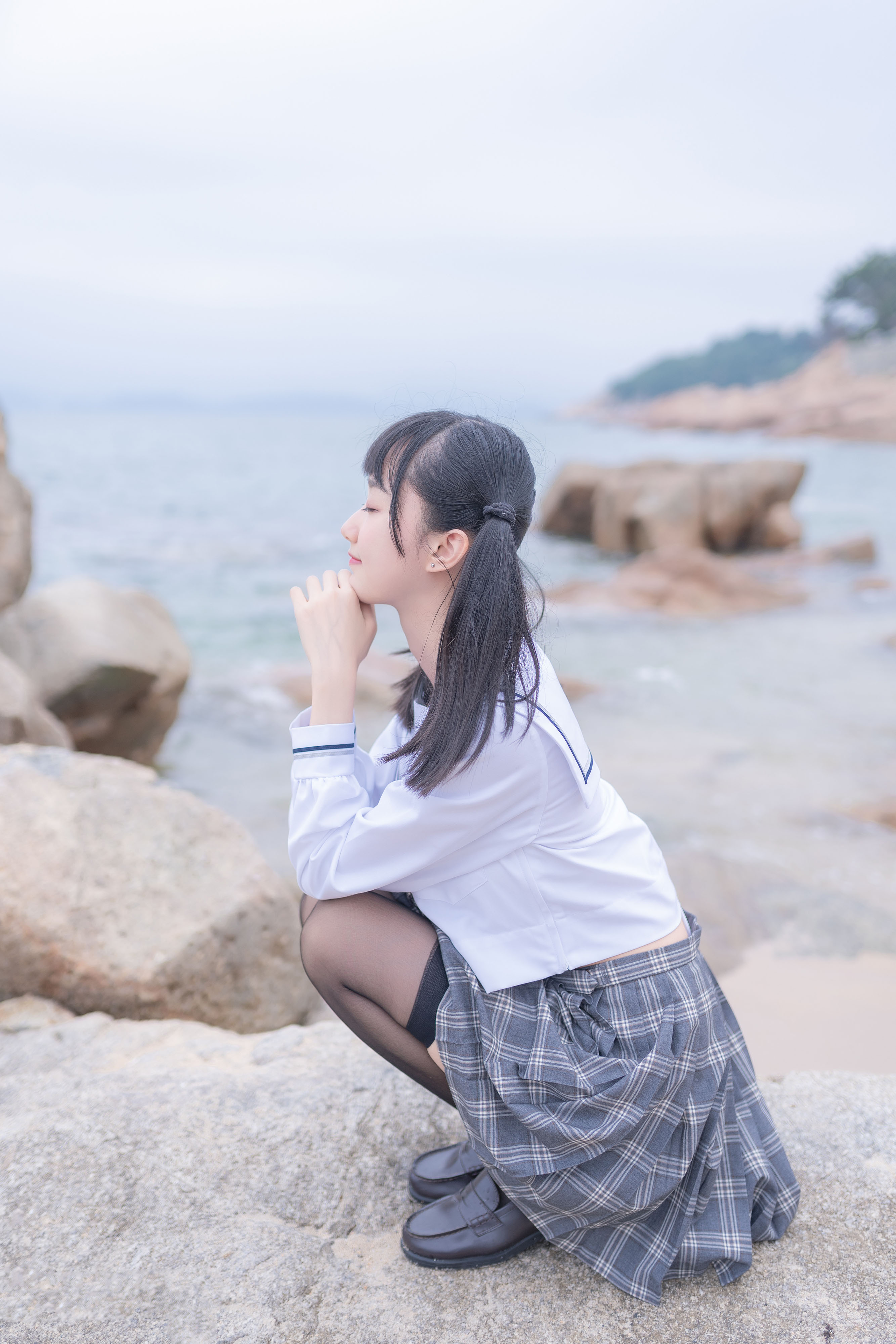 海边JK学生制服