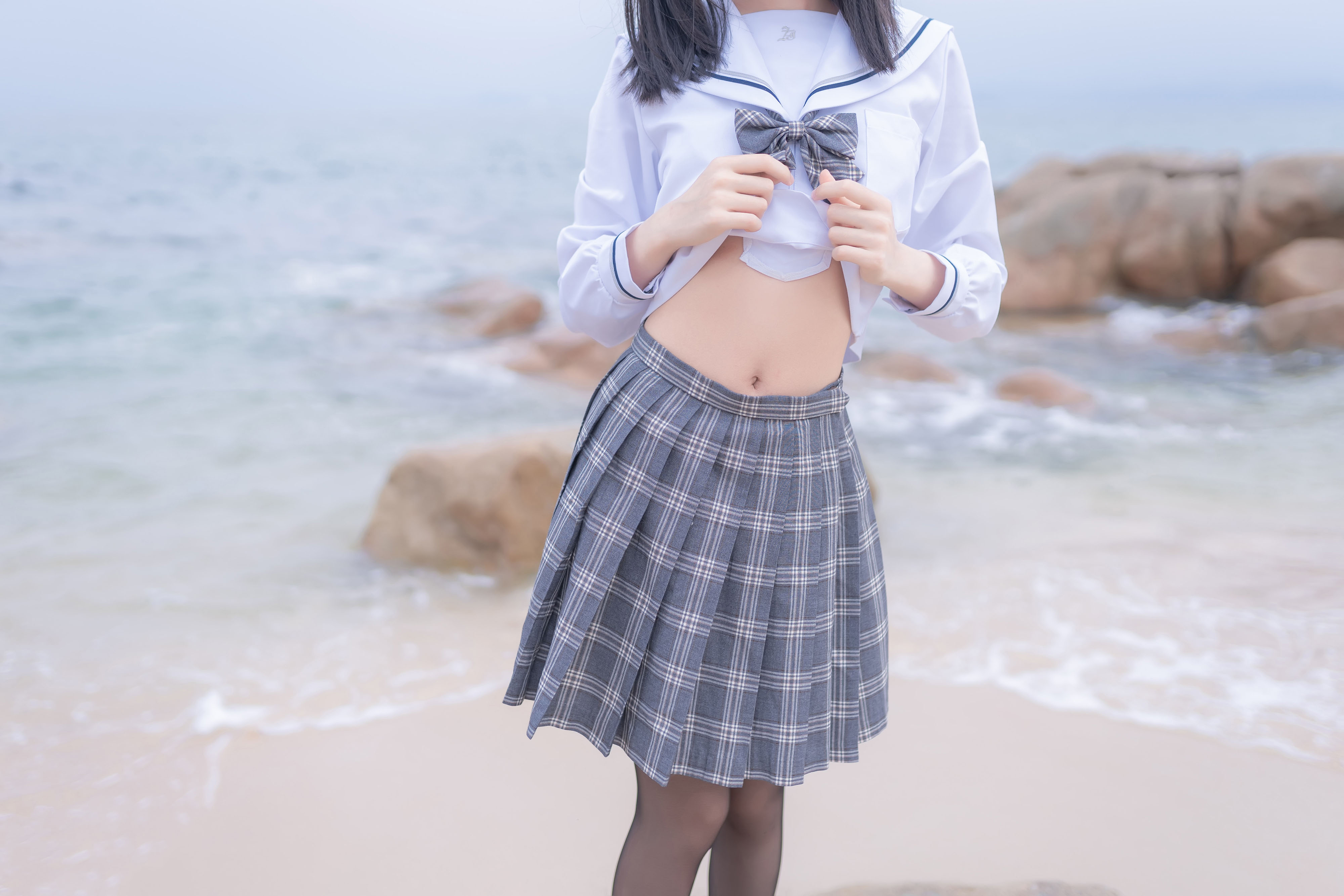 海边JK学生制服