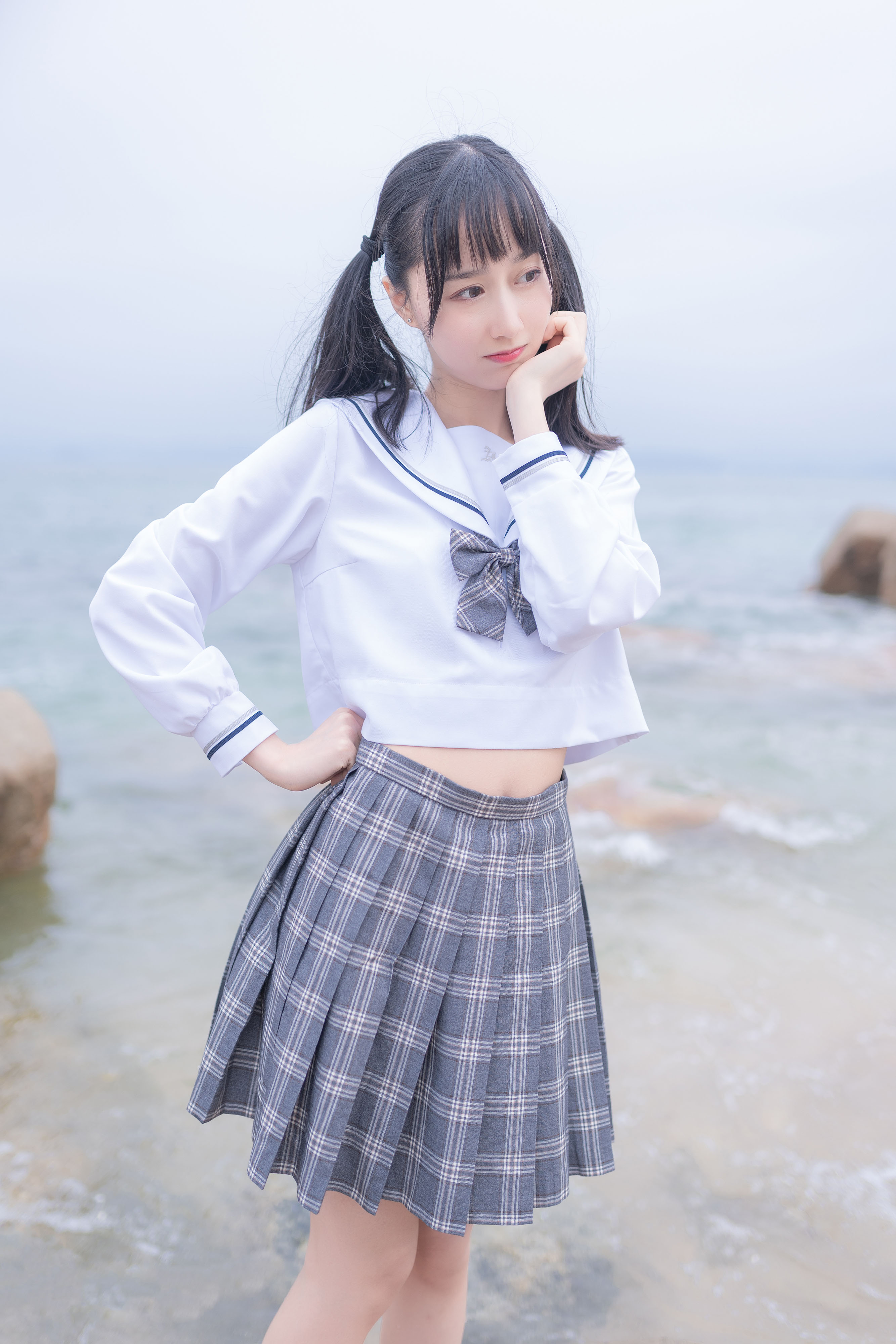 海边JK学生制服