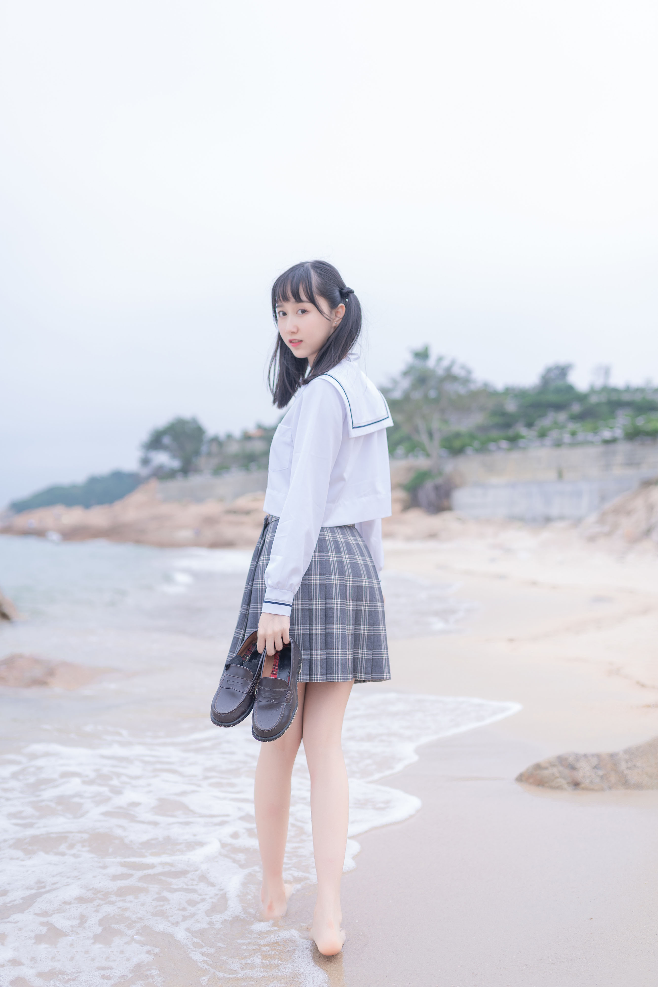 海边JK学生制服