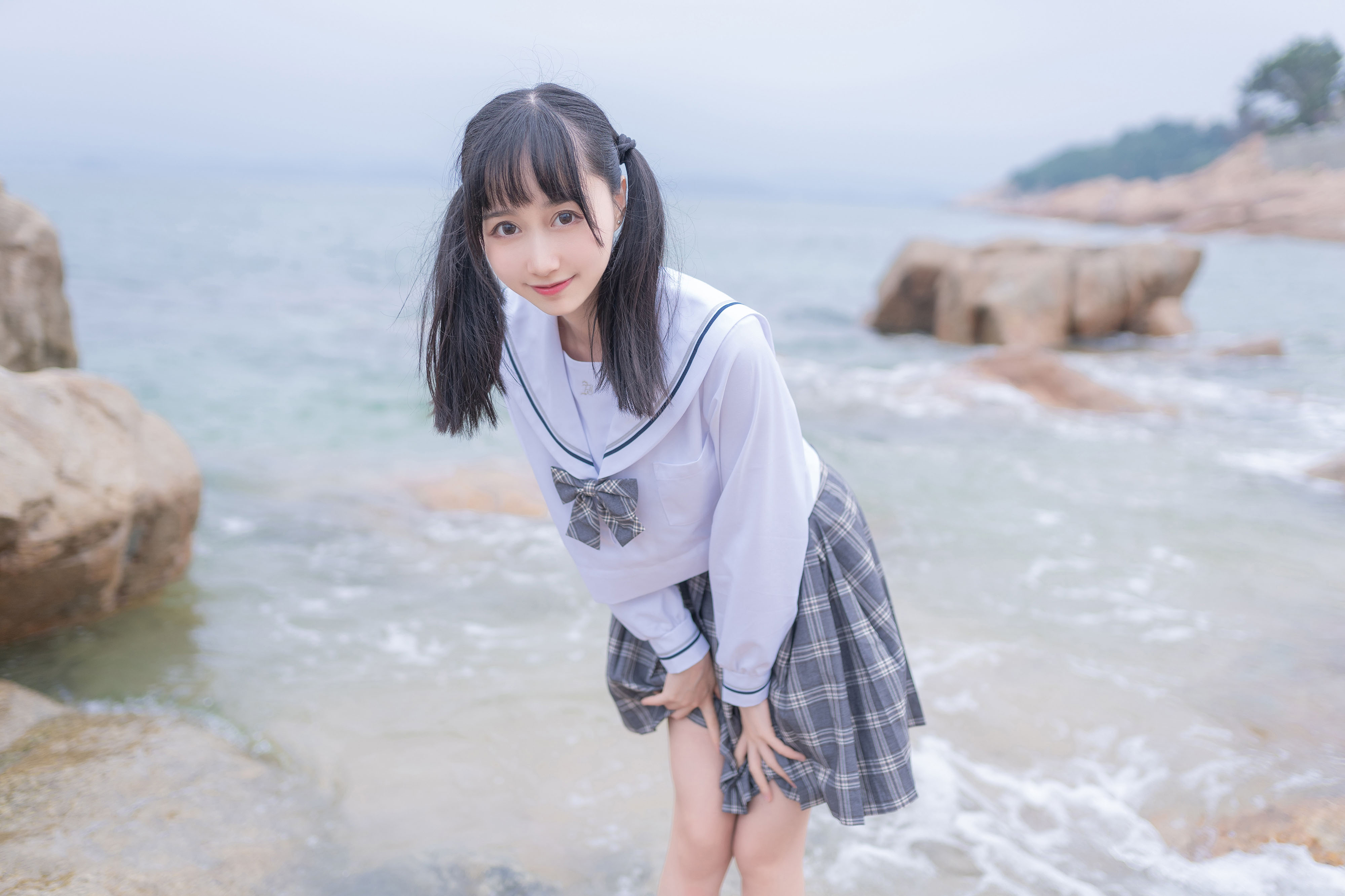 海边JK学生制服