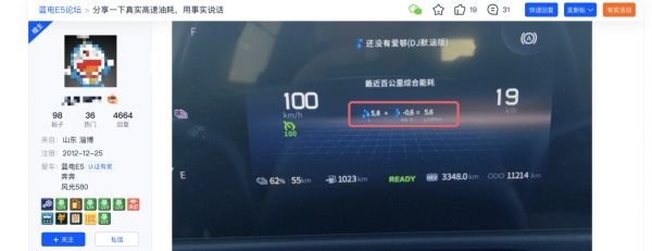 油电同价的SUV蓝电E5，车主的大型存钱罐！