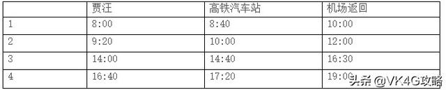 最全徐州观音国际机场机场大巴班车时刻表