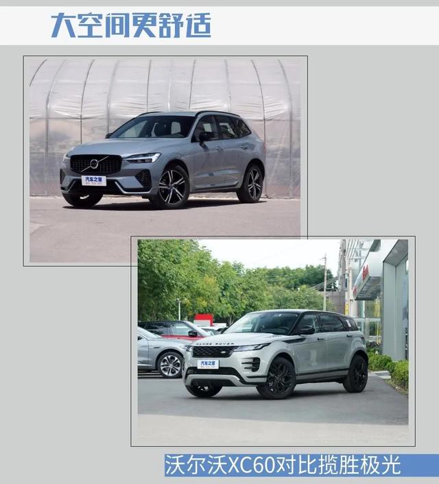 路虎揽胜极光：2.0T+9AT+四驱，还有8万多优惠，你选ta还是XC60？