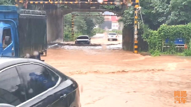 下暴雨路被淹了，千万别一脚油门冲过去，免得肠子悔青都没用