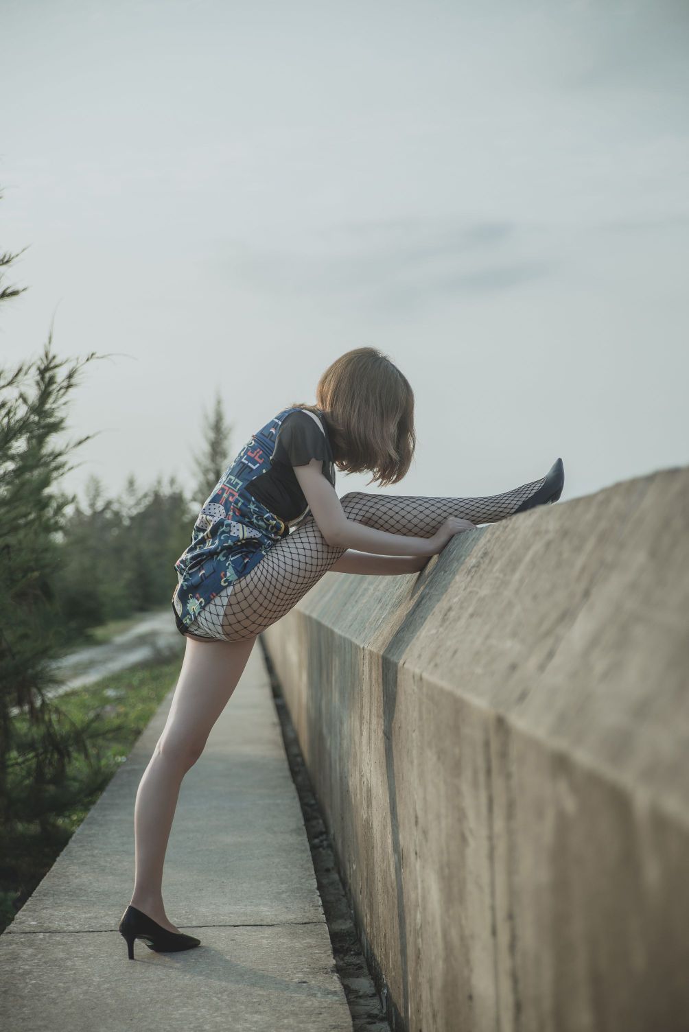 柚木写真尤物妹子海边露出日常